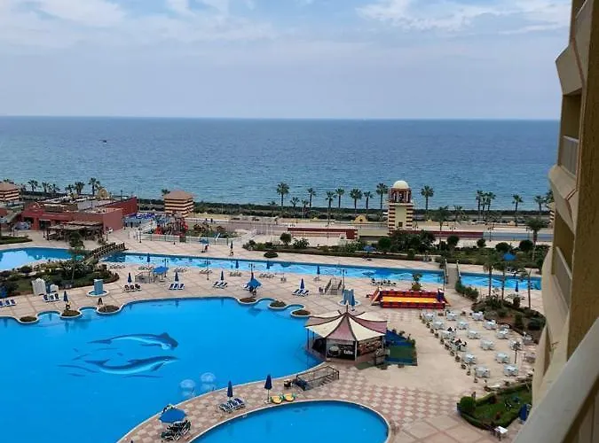 شقة Porto Sokhna Pyramids With Sea View Families Only *